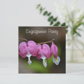 Verlobung des Herzens Einladung (Stehend Vorderseite)