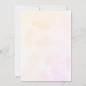 Verlobung Dinner Party Corbaro Einladung (Rückseite)