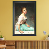 Verlobung durch Eugene de Blaas Leinwanddruck (Insitu (Wohnzimmer))