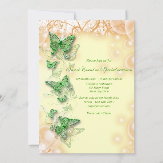 Verlobung Einladung (Rückseite)