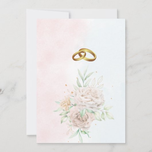 Verlobung Einladung (Rückseite)