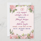 Verlobung Einladung (Vorderseite)