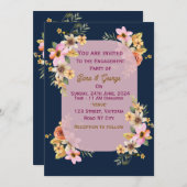 Verlobung Einladung (Vorne/Hinten)