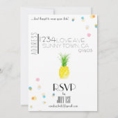 Verlobung Einladung (Rückseite)