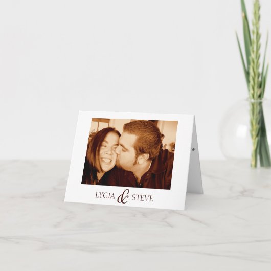 Verlobung Einladung (Vorderseite)