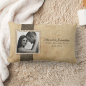 Verlobung Foto Rustikale Hochzeit Lendenkissen (Decke)