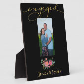 Verlobung Fotoplatte (Seite)