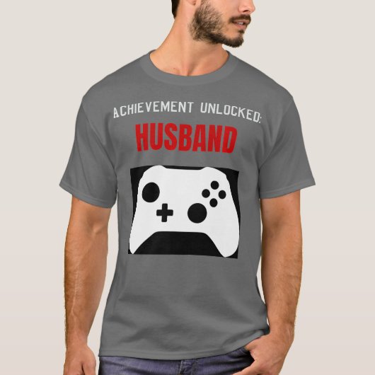 Verlobung Gamer Groom Fiancer Player 2 Bachelor T-Shirt (Vorderseite)