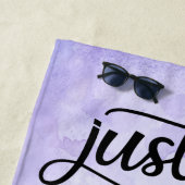 Verlobung Geschenk, Braut und Gräuel nur verheirat Strandtuch (Beispiel)