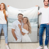 Verlobung Geschenk Fleece Blanket Custom neu