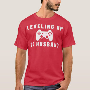 Verlobung Geschenk für Groom Ehemann Bachelor Part T-Shirt
