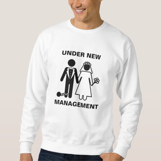 Verlobung Geschenk für ihn | Funny Sprichwort Verl Sweatshirt (Vorderseite)