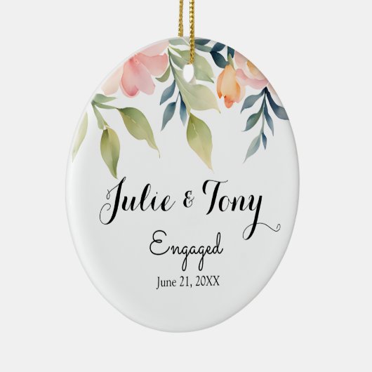 Verlobung Geschenk Verlobung Ornament - (Rechts)