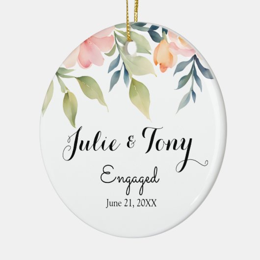 Verlobung Geschenk Verlobung Ornament - (Links)