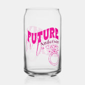 Verlobung Geschenke für ihre / zukünftige Braut zu Dosenglas (Rückseite)