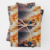 Verlobung Geschenkpapier Set (Beispiel)