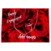 Verlobung-Geschenktasche Große Geschenktüte (Vorderseite)