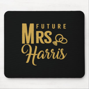 Verlobung Gift For Women Bride Future Frau Harris Mousepad