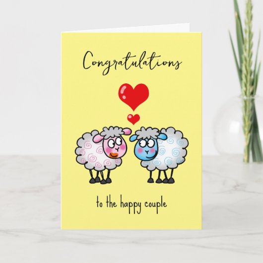 Verlobung Glückwunsch Karte (Vorderseite)