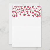 Verlobung Glückwunschkarte Einladung (Rückseite)