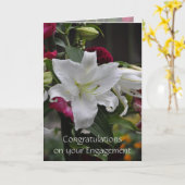 Verlobung Glückwunschkarte von Janz Karte (Gelbe Blume)