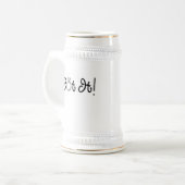 Verlobung got bierglas (Vorderseite Links)