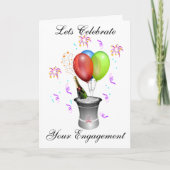 VERLOBUNG GREETCARD KARTE (Vorderseite)