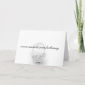 Verlobung Grußkarte Karte (Rückseite)