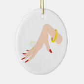 Verlobung Handring Keramik Ornament (Rechts)