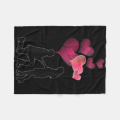 Verlobung - Heiraten Sie mich_ schlagen Verlobung Fleecedecke (Vorderseite (Horizontal))