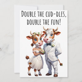 Verlobung Herzlichen Glückwunsch Cards Funny Cow C Einladung