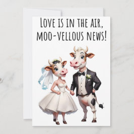 Verlobung Herzlichen Glückwunsch Cards Funny Cow C Einladung