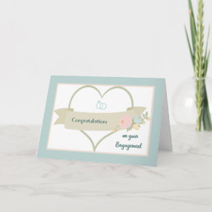 Verlobung Herzlichen Glückwunsch Herzlichen Glückw Karte