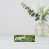 Verlobung/Hochzeit Mini Visitenkarte (Stehend Vorderseite)