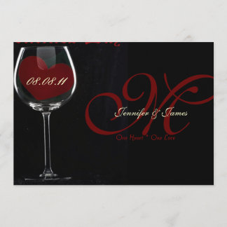 Verlobung/Hochzeitseinladung Einladung