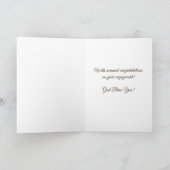 Verlobung JUNGFRAU MARY ST. JOSEPH Karte (Innenseite)