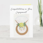 Verlobung Karte (Vorderseite)