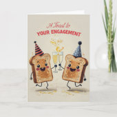 Verlobung Karte (Vorderseite)