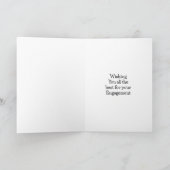 Verlobung Karte (Innenseite)