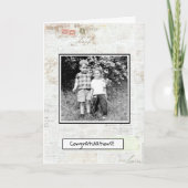 Verlobung Karte (Vorderseite)