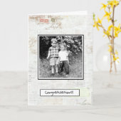 Verlobung Karte (Gelbe Blume)