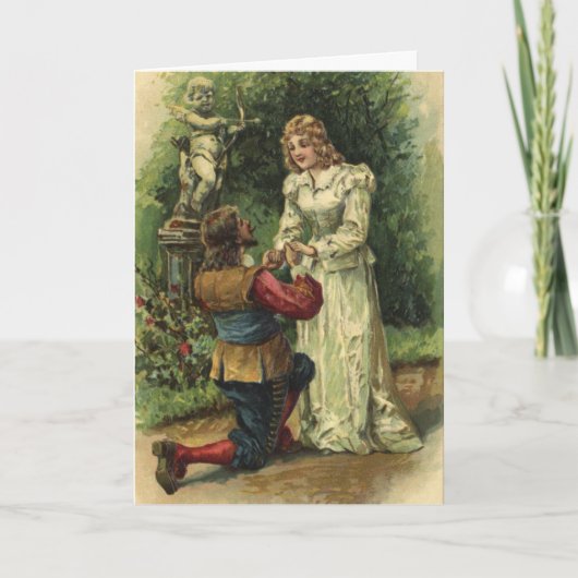 Verlobung Karte (Vorderseite)