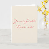 Verlobung Karte (Gelbe Blume)