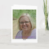 Verlobung Karte (Rückseite)