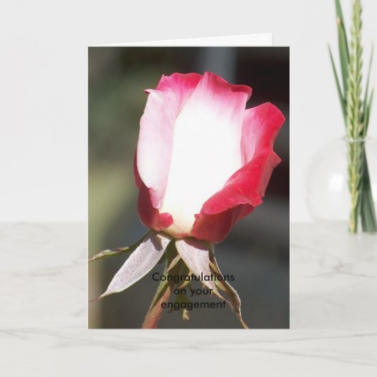 Verlobung Karte (Vorderseite)