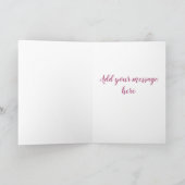 Verlobung-Karte - Glückwunsch Blasen-Herz Karte (Innenseite)