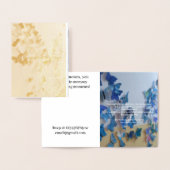 Verlobung Kleine Einladung Gold Foil Card (Anzeige)