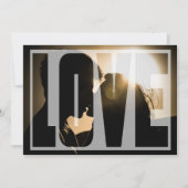 Verlobung Liebe Party Einladung (Vorderseite)