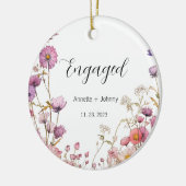 Verlobung Ornament, Verlobte Ornamente, Bridal Keramik Ornament (Links)