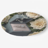 Verlobung Pappteller (Schrägansicht)